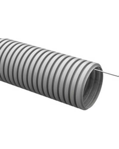 ELASTA Труба гофр. ПВХ d=16мм с зондом (50м) IEK (CTG20-16-K41-050I) в Мурманске Труба гофрированная Pintop.ru