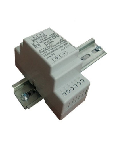 Барьер искрозащиты Магнито-контакт «АБИ-1DIN» (12В, 600мА, IP20) в Мурманске Комутационные взрывозащищенные коробки Pintop.ru