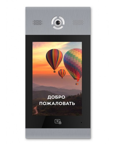 Видеопанель вызывная BAS-IP AA-14FB SILVER в Мурманске Вызывные видеопанели малоабонентные Pintop.ru