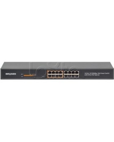 Коммутатор PoE 16-портовый Beward STW-16P8 в Мурманске Коммутаторы Pintop.ru
