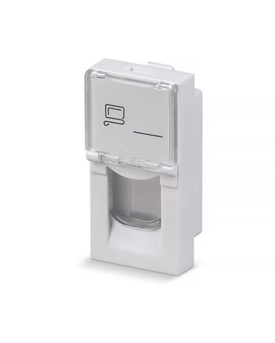 Вставка 45x22,5 (Mosaic) для 1 модуля формата Keystone Jack Cabeus (FP-L-22,5-1M) в Мурманске Модули Keystone Pintop.ru