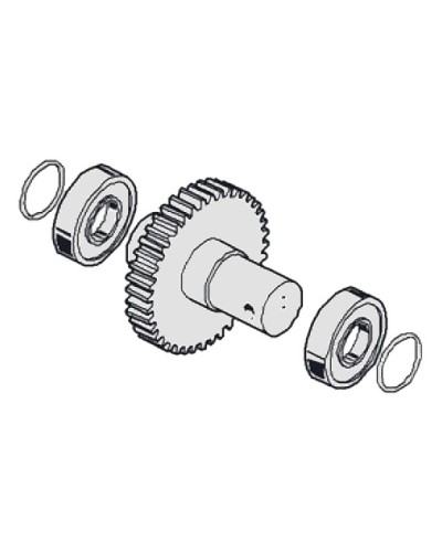 Вал выходной G12000 Came 119RIG100 в Мурманске Запчасти для шлагбаумов и автоматики Pintop.ru