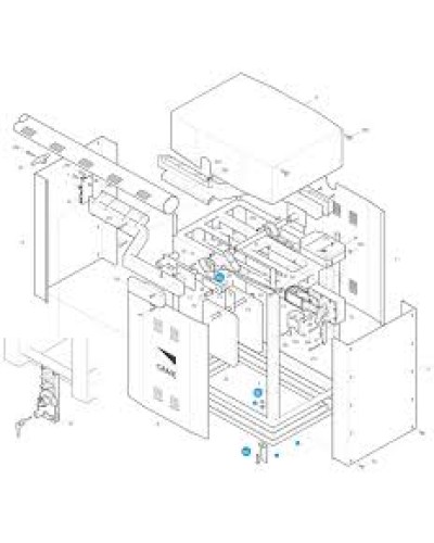 Вал выходной G3750 Came 119RIG331 в Мурманске Запчасти для шлагбаумов и автоматики Pintop.ru
