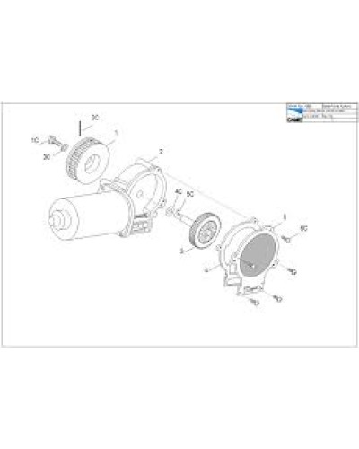 Кнопка программатора Came 119RIP120 в Мурманске Запчасти для шлагбаумов и автоматики Pintop.ru