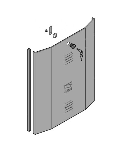 Дверца с замком BY-3500T Came 119RIY059 в Мурманске Запчасти для шлагбаумов и автоматики Pintop.ru