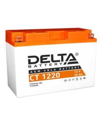 Аккумулятор АКБ 12 - 20 Delta CT 1220 в Мурманске Электротехническое оборудование Pintop.ru