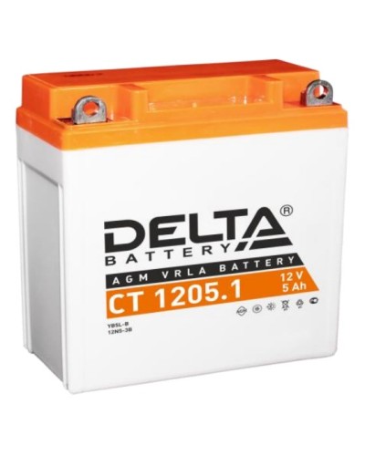 Аккумулятор АКБ 12 - 5 Delta CT 1205.1 в Мурманске Электротехническое оборудование Pintop.ru