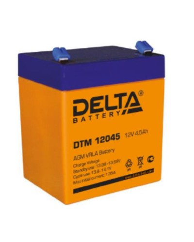 Аккумулятор свинцово-кислотный Delta DTM 12045 в Мурманске Электротехническое оборудование Pintop.ru