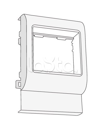 Рамка-суппорт под 2 модуля BRAVA PDA-BN 100 DKC 10453 в Мурманске Аксессуары для кабель-канала Pintop.ru