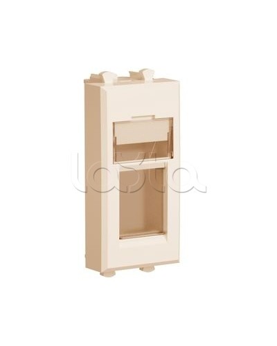 Адаптер для Keystone Ванильная дымка Avanti, 1 мод DKC 4405201 в Мурманске Аксессуары для стоек и шкафов Pintop.ru