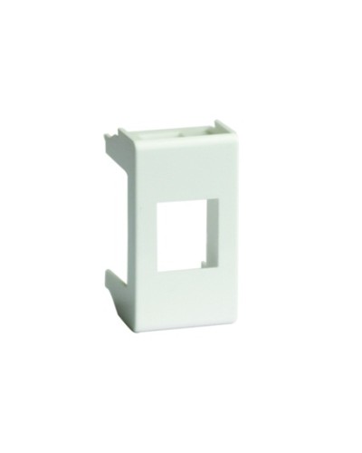 Адаптер для keystone, VIVA, 1 мод, цвет серый DKC 45107 в Мурманске Аксессуары для стоек и шкафов Pintop.ru