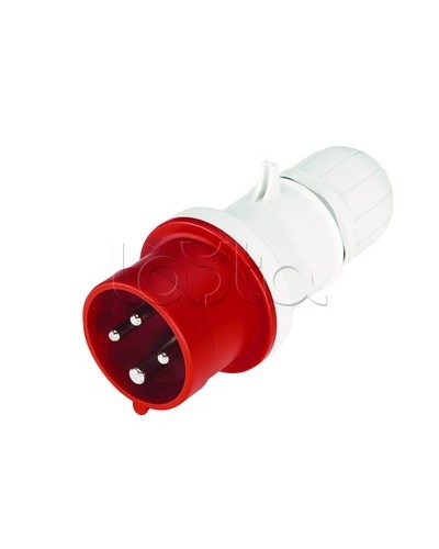 Вилка кабельная IP44 32A 3P+E 400V DKC DIS2133236 в Мурманске Аксессуары для стоек и шкафов Pintop.ru