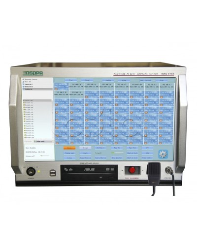 Блок управления центральный DSPPA MAG-6182 в Мурманске Система оповещения и трансляции Dsppa Pintop.ru