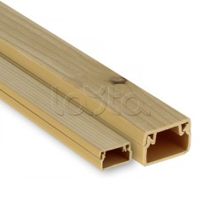 Канал кабельный (25х16) (40 м) светлое дерево EKF-Plast (kk-25-16w)