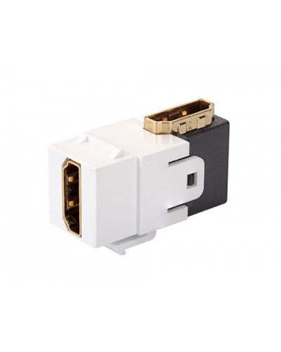 Модуль HDMI keystone 90 градусов, белый Eurolan (16B-HD-04WT) в Мурманске Модули Keystone Pintop.ru