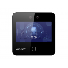 Терминал доступа с распознаванием лиц (Mifare 1 + опечатки пальцев) Hikvision DS-K1T343MFX