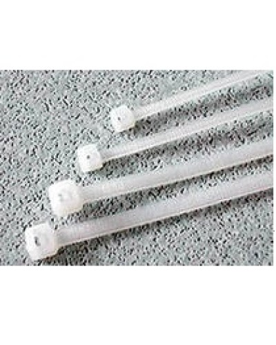 Хомут-стяжка нейлоновый, неоткрывающийся, 250х3.6 мм, белые Hyperline GT-250IC (100 шт/уп) в Мурманске Стяжки-хомуты Pintop.ru