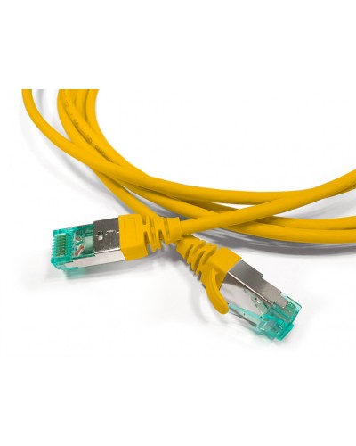 Hyperline PC-LPT-SFTP-RJ45-RJ45-C6A-1M-LSZH-YL Патч-корд S/FTP в Мурманске Патчкорды (медные) Pintop.ru