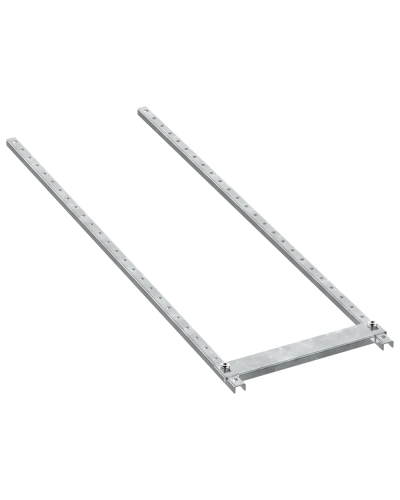 FORMAT Панель нижняя наборная в шкаф 400х800мм IEK (FO-00-PLT-040-080) в Мурманске Аксессуары для стоек и шкафов Pintop.ru