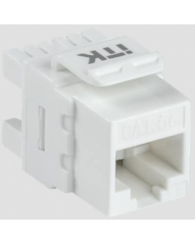 ITK Модуль Keystone Jack кат.5E UTP 110 IDC 180град (CS1-1C5EU-12) в Мурманске Модули Keystone Pintop.ru