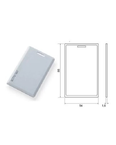 Карта Mifare Clamshell IronLogic IL-05M (num) в Мурманске Оптовые идентификаторы Pintop.ru