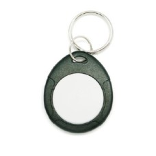 Брелок IronLogic IL-07TBlackW c кольцом, чёрный + белый