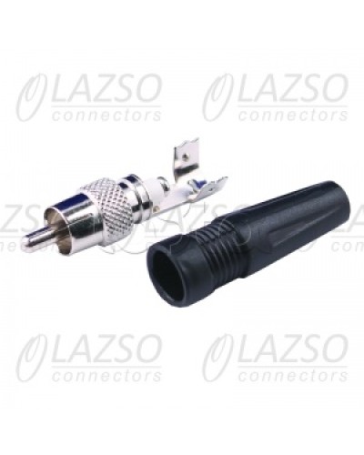 Разъем штекер RCA под винт LAZSO (APR012) в Мурманске Коннекторы Pintop.ru