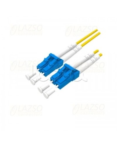 Патч-корд оптический Lazso PC-DU-LC/LC(3m) в Мурманске Патч-корды и пигтейлы Pintop.ru