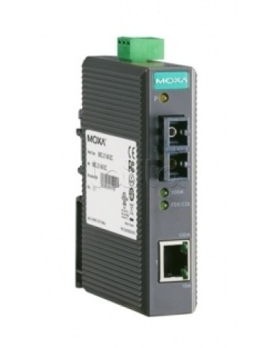 Медиаконвертер Ethernet 10/100BaseTX в 100BaseFX (SC) Moxa IMC-21-S-SC в Мурманске Медиаконвертеры Pintop.ru