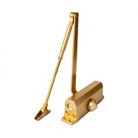 Доводчик дверной с рычажной тягой DC-065 EN3/4/5, золото NOTEDO DC065G