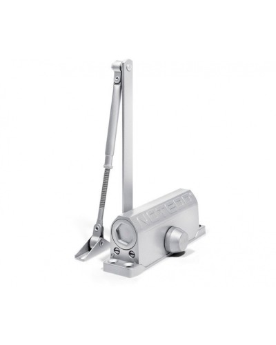 Доводчик дверной с рычажной тягой DC-065 EN3/4/5, серебро NOTEDO DC065S в Мурманске Доводчики Pintop.ru