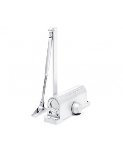 Доводчик дверной с рычажной тягой DC-065 EN3/4/5, белый NOTEDO DC065W в Мурманске Доводчики Pintop.ru