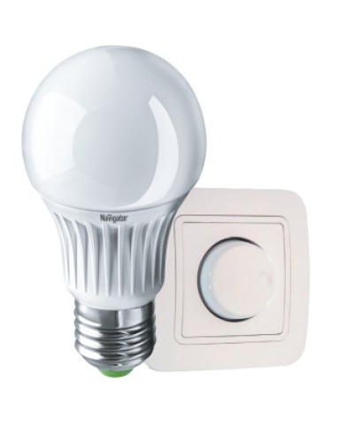 Лампа Navigator 14 123 NLL-A60-10-230-4K-E27-DIMM в Мурманске Источники света(Лампы) Pintop.ru