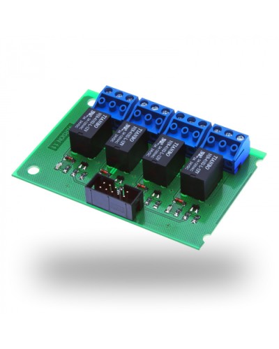 Расширитель релейный Parsec NMO-04 в Мурманске Сетевая СКУД Parsec Pintop.ru