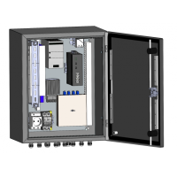 Узел коммутации всепогодный SpaceCam SC-Box-L2-8GP-240-2G-UPS(L)
