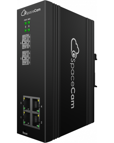 Управляемый PoE коммутатор SpaceCam SC-I-L2-4GP-120-2G (A) в Мурманске Коммутаторы Pintop.ru