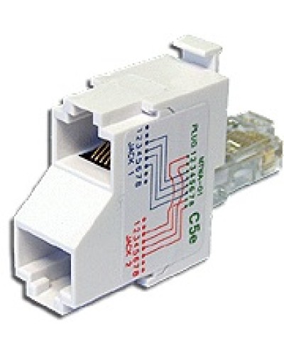 T-адаптер 2 телефонных порта TWT TWT-T-U2-U2 в Мурманске Проходные адаптеры Pintop.ru