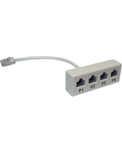 Y-адаптер 4 параллельных порта TWT TWT-Y-1P4 в Мурманске Проходные адаптеры Pintop.ru