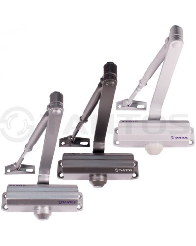 Доводчик дверной Tantos TS-DC085 (Серебро) в Мурманске Доводчики Pintop.ru