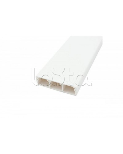 Экопласт U-LITE75/3х20 Миниканал 75/3х20мм (2м) в Мурманске Кабель-канал Pintop.ru