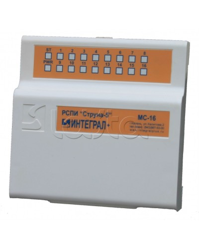 Модуль сопряжения Интеграл + МС 16-А в Мурманске Приемно-контрольные приборы Pintop.ru
