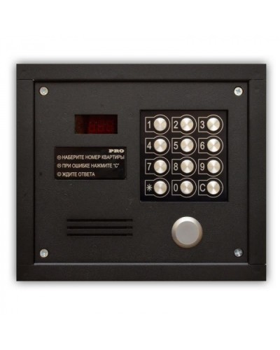Цифровой домофон Олевс PRO-EM черный в Мурманске Домофония Pintop.ru