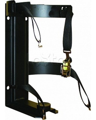 Кронштейн ПОЖТЕХНИКА КТР-2 на 2 ремнях (d105-115) для ОП-2 в Мурманске Аксессуары для огнетушителей Pintop.ru