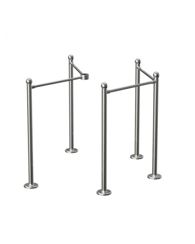 Ограждение угловое Ростов-Дон ОУ-Р (Хром) в Мурманске Ограждения Pintop.ru