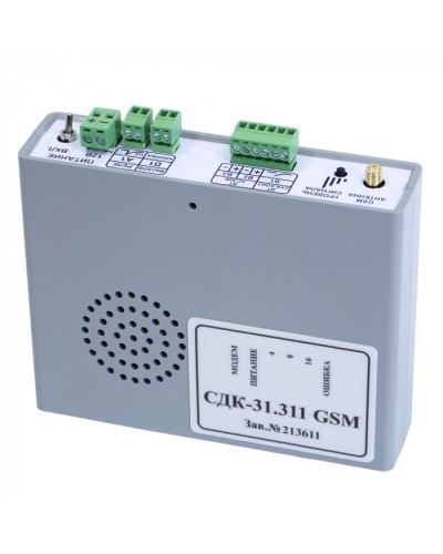 Блок контроля GSM Кристалл СДК-31.311GSM в Мурманске Приемно-контрольные приборы Pintop.ru